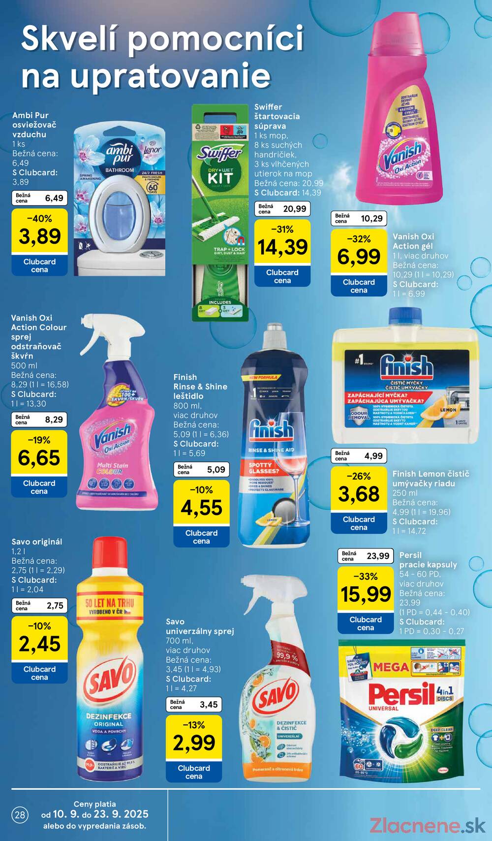 Leták Tesco - Tesco malé hypermarkety od 10.9. do 16.9.2025 - strana 28 Leták Tesco - Tesco malé hypermarkety od 10.9. do 16.9.2025 - strana 28