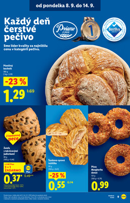Leták Lidl
		  platný do 14.9.2025 - strana 9