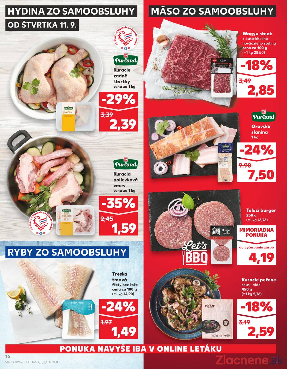 Leták Kaufland - Kaufland 11.9. - 17.9. - Kaufland Detva - strana 16