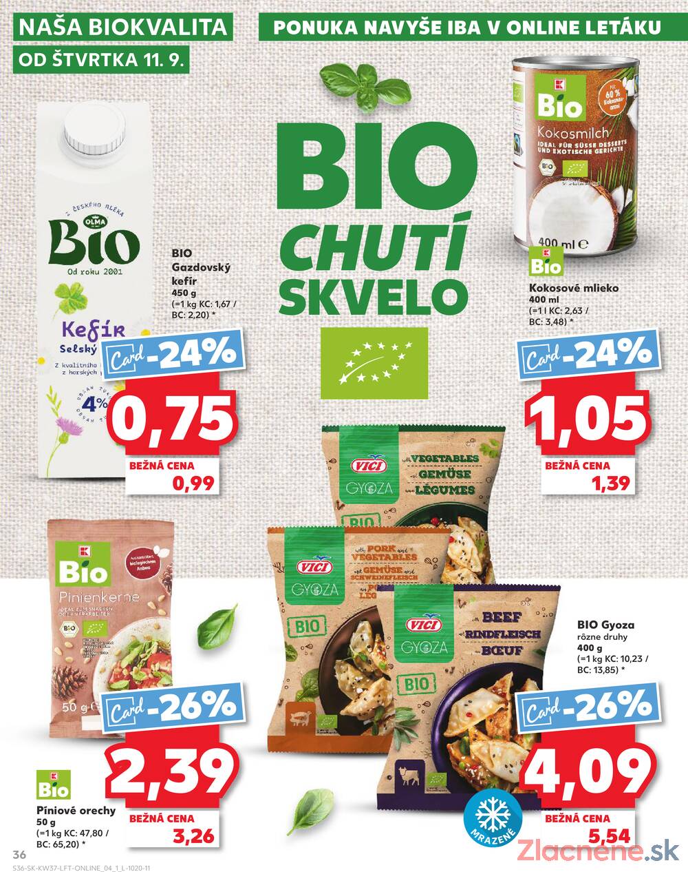 Leták Kaufland - Kaufland 11.9. - 17.9. - Kaufland Detva - strana 36
