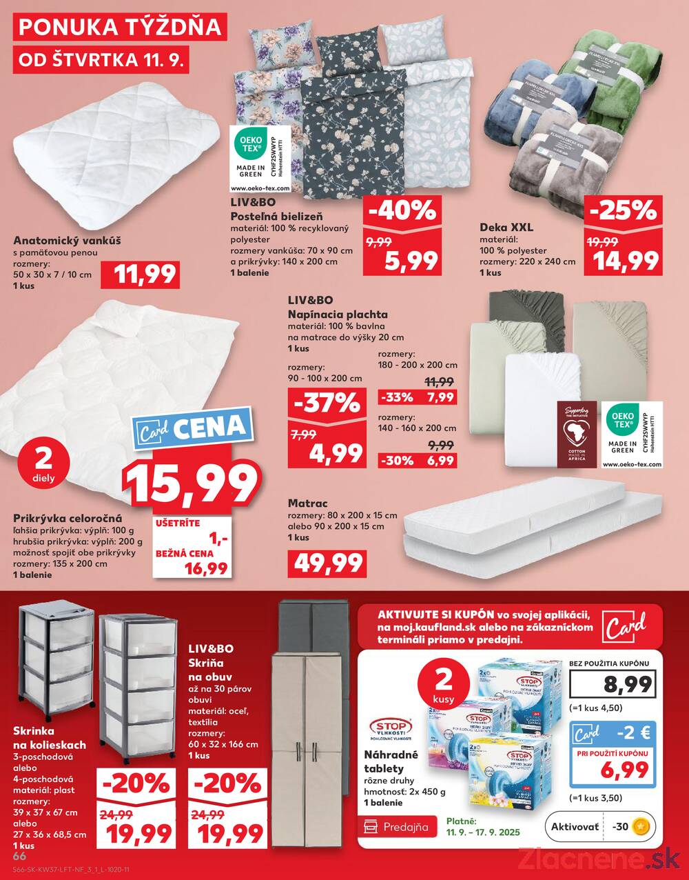 Leták Kaufland - Kaufland 11.9. - 17.9. - Kaufland Detva - strana 66