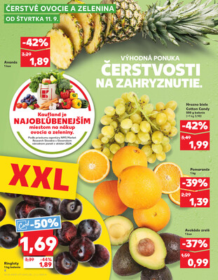 Kaufland 11.9. - 17.9. - Kaufland Detva