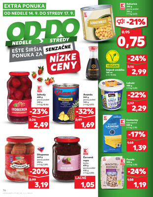 Kaufland 11.9. - 17.9. - Kaufland Detva