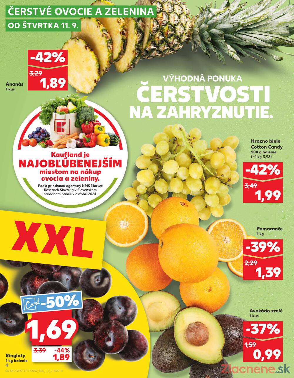 Leták Kaufland - Kaufland 11.9. - 17.9. - Kaufland Spišská Nová Ves - strana 4