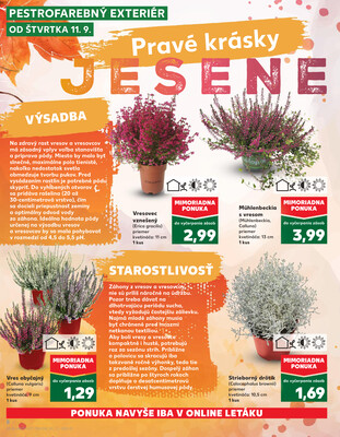 Kaufland 11.9. - 17.9. - Kaufland Spišská Nová Ves