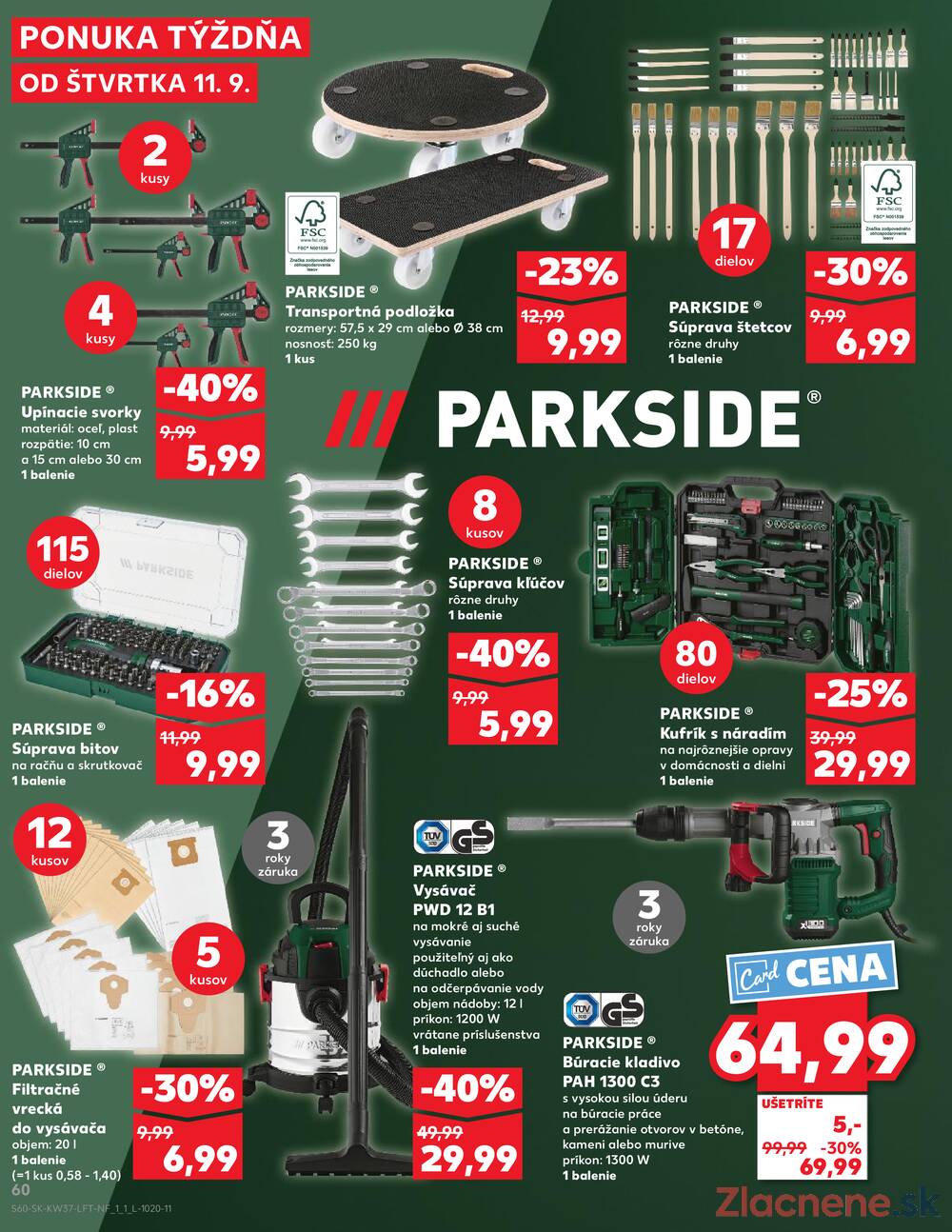 Leták Kaufland - Kaufland 11.9. - 17.9. - Kaufland Piešťany - strana 60