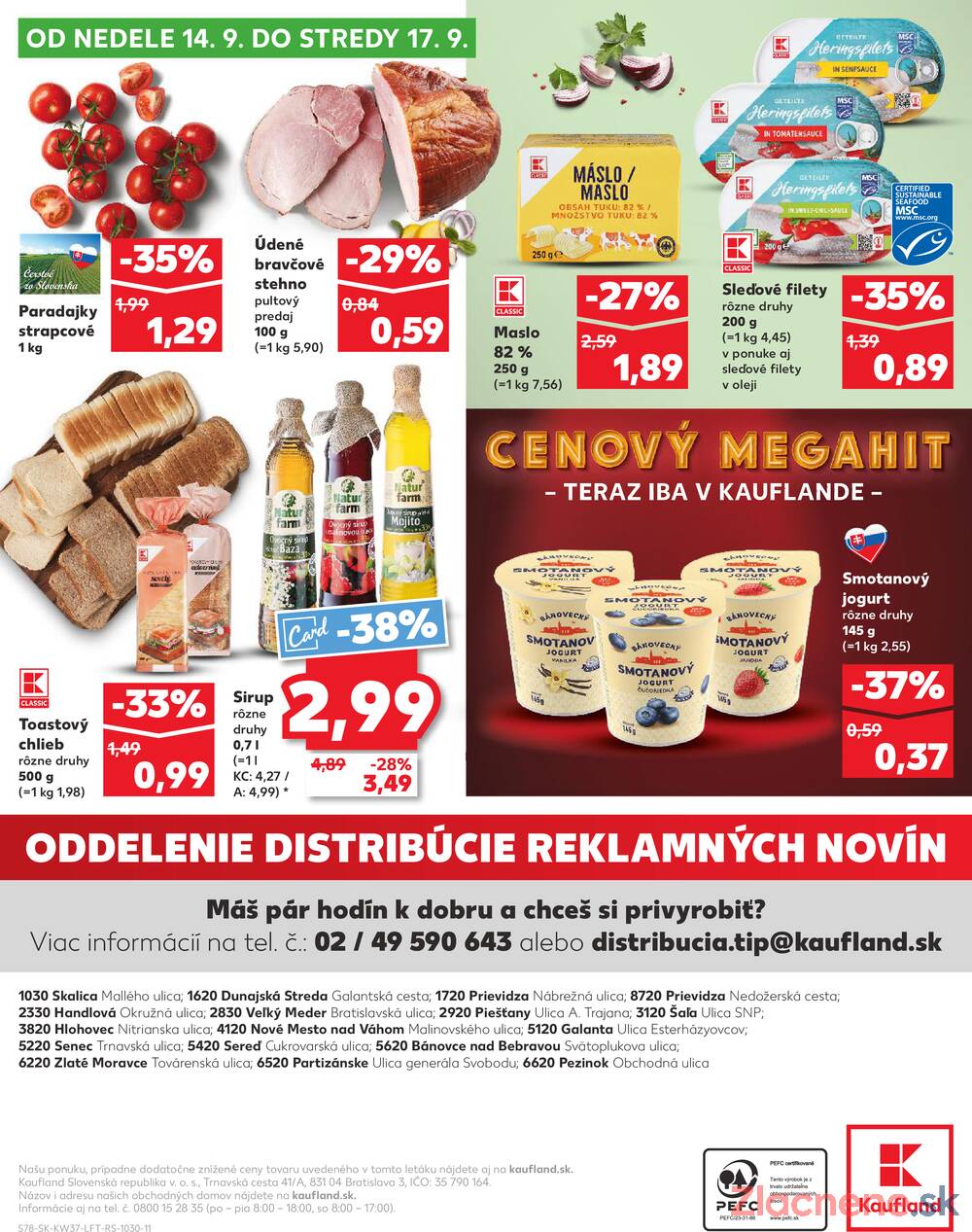 Leták Kaufland - Kaufland 11.9. - 17.9. - Kaufland Piešťany - strana 78 Leták Kaufland - Kaufland 11.9. - 17.9. - Kaufland Piešťany - strana 78