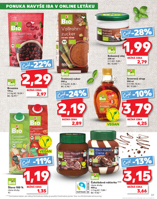 Kaufland 11.9. - 17.9. - Kaufland Bratislava - Nové Mesto