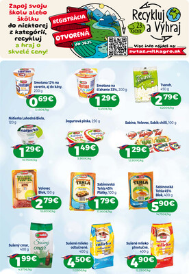 Leták MILK - AGRO
		  platný do 23.9.2025 - strana 4