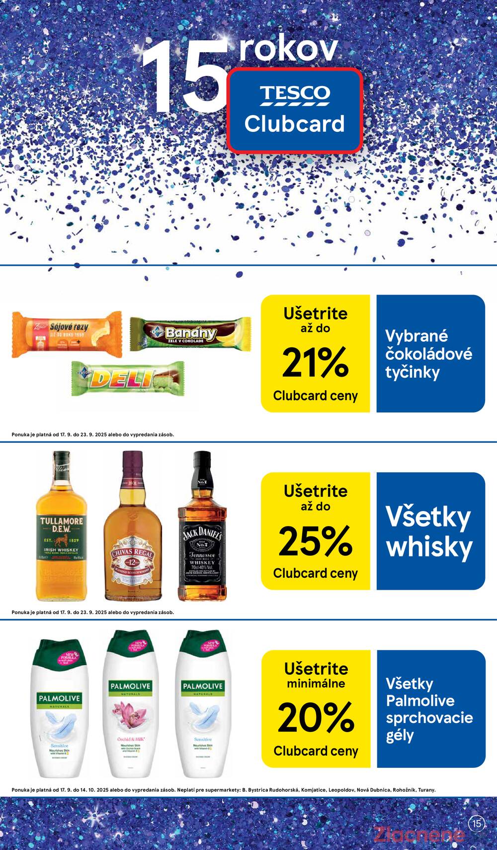 Leták Tesco - Tesco supermarkety od 17.9. do 23.9.2025 - strana 15