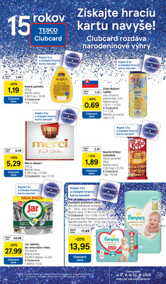 Tesco supermarkety od 17.9. do 23.9.2025