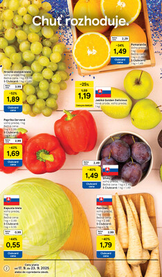 Tesco malé hypermarkety od 17.9. do 23.9.2025