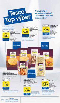 Tesco malé hypermarkety od 17.9. do 23.9.2025