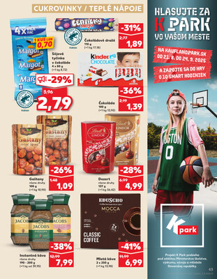 Leták Kaufland
		  platný do 24.9.2025 - strana 43