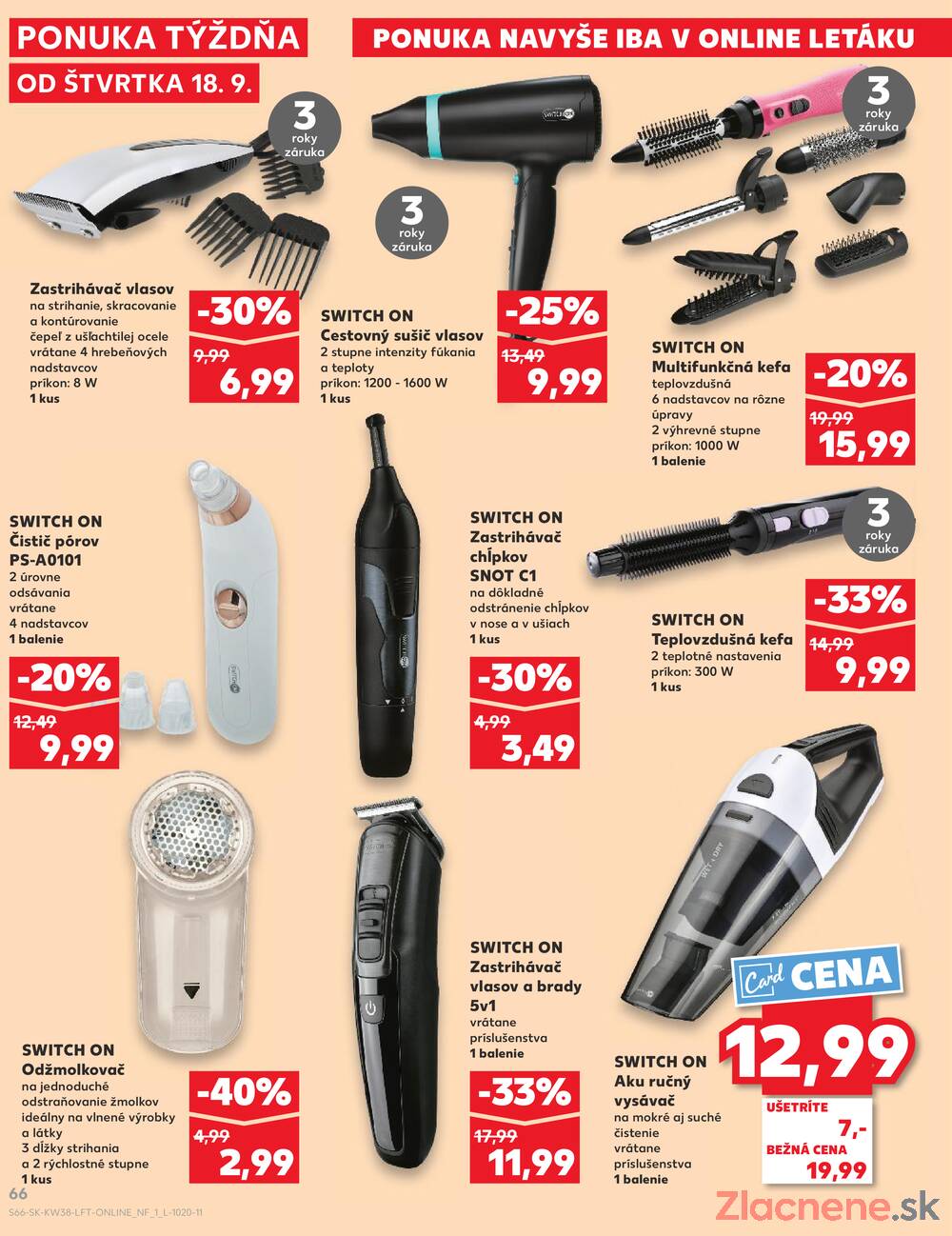 Leták Kaufland - Kaufland 18.9. - 24.9. - Kaufland Detva - strana 66