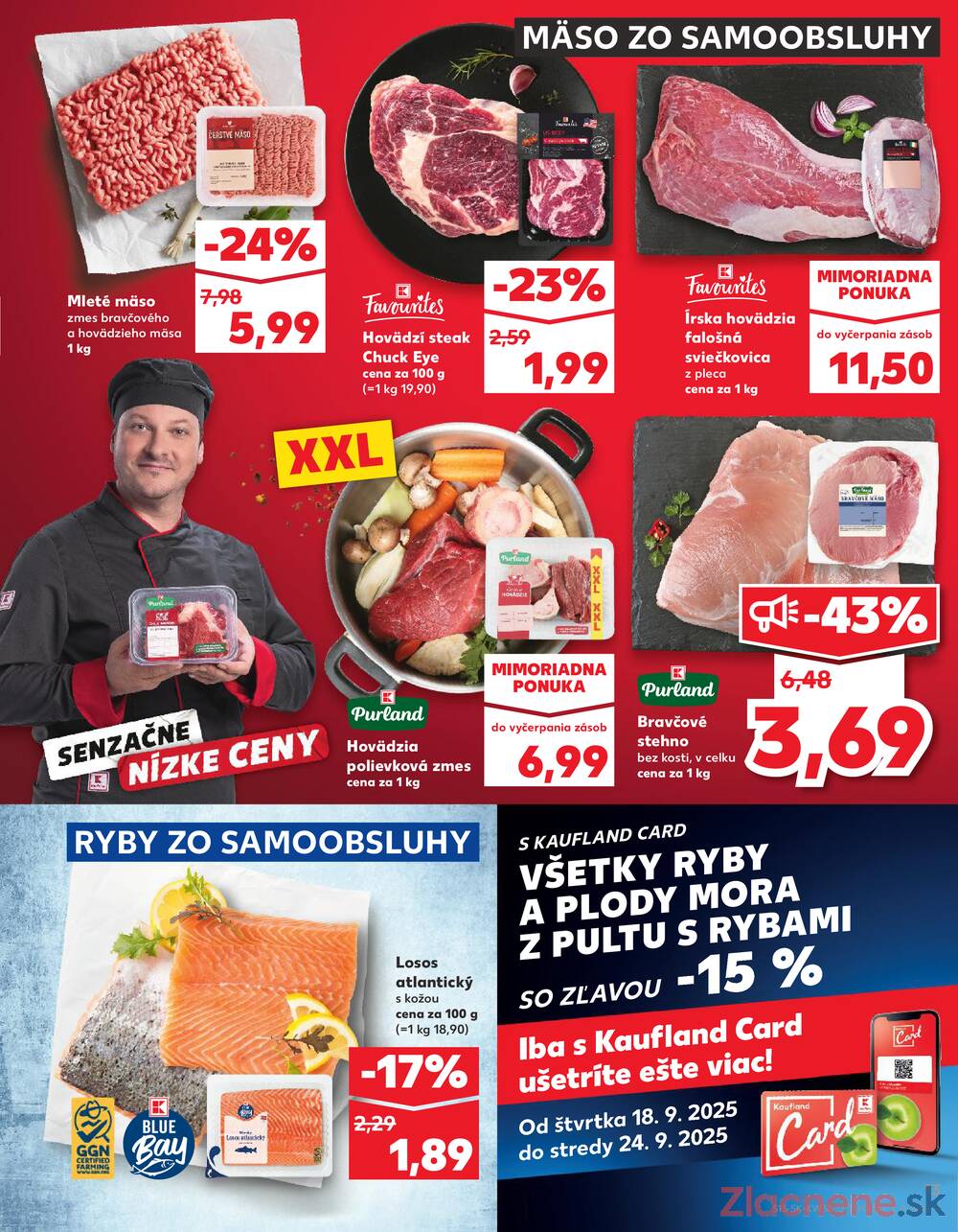 Leták Kaufland - Kaufland 18.9. - 24.9. - Kaufland Spišská Nová Ves - strana 13