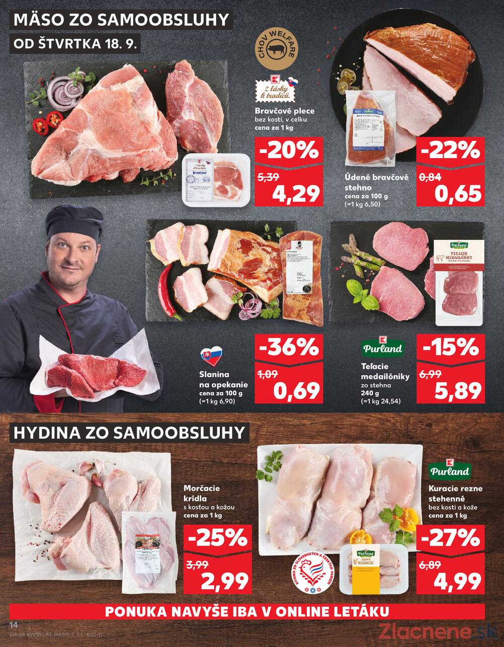 Leták Kaufland - Kaufland 18.9. - 24.9. - Kaufland Spišská Nová Ves - strana 14