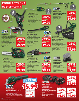 Kaufland 18.9. - 24.9. - Kaufland Trebišov