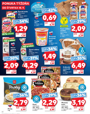 Kaufland 18.9. - 24.9. - Kaufland Nové Mesto nad Váhom