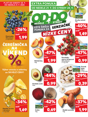 Kaufland 18.9. - 24.9. - Kaufland Nové Mesto nad Váhom