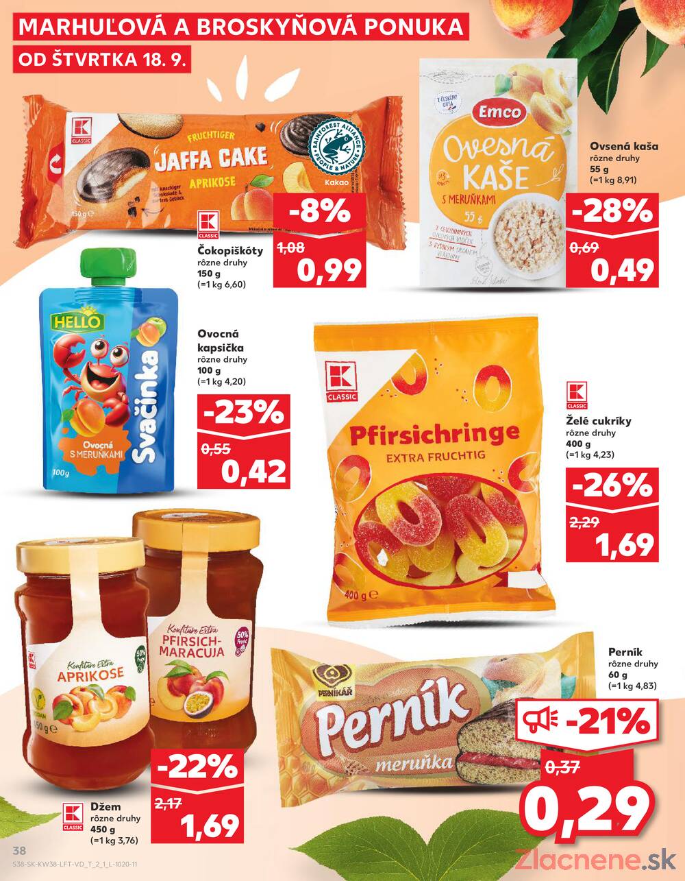 Leták Kaufland - Kaufland 18.9. - 24.9. - Kaufland - Pezinok-Grinava - strana 38