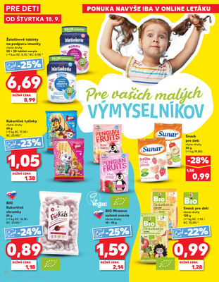Kaufland 18.9. - 24.9. - Kaufland - Pezinok-Grinava