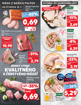Kaufland 18.9. - 24.9. - Kaufland Bratislava - Bory