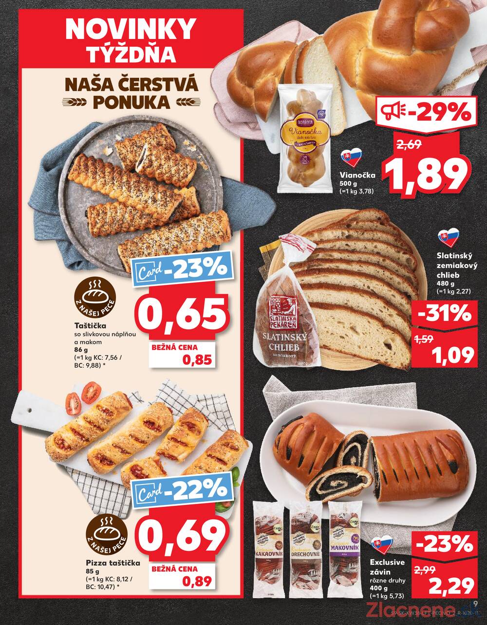 Leták Kaufland - Kaufland 18.9. - 24.9. - Kaufland Bratislava - Rača - strana 9