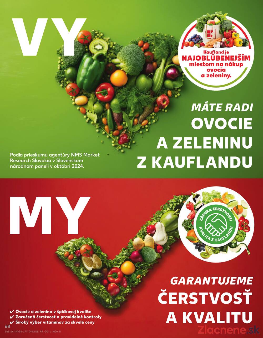 Leták Kaufland - Kaufland 18.9. - 24.9. - Kaufland Bratislava - Rača - strana 68