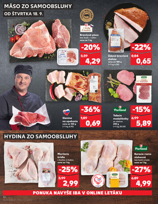 Kaufland 18.9. - 24.9. - Kaufland Bratislava - Rača