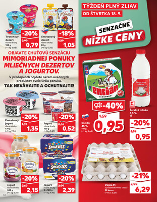 Kaufland 18.9. - 24.9. - Kaufland Komárno