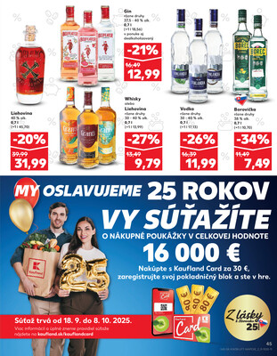 Kaufland 18.9. - 24.9. - Kaufland Komárno