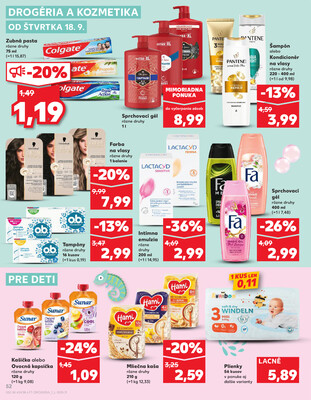 Kaufland 18.9. - 24.9. - Kaufland Trnava - Nová ul.