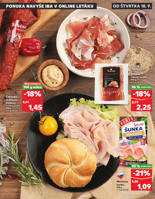 Kaufland 18.9. - 24.9. - Kaufland Skalica - Mallého