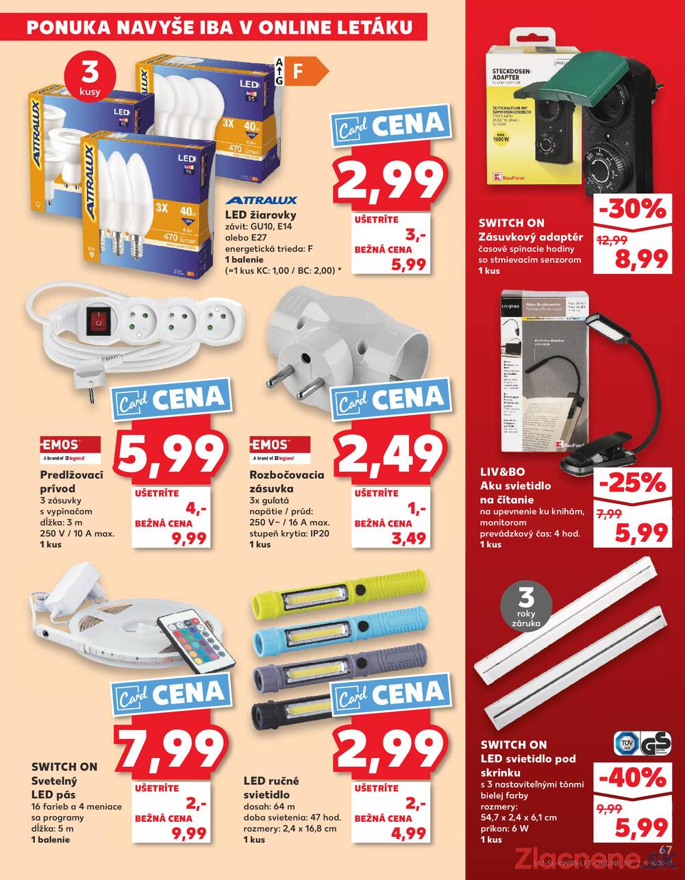 Leták Kaufland - Kaufland 18.9. - 24.9. - Kaufland Košice - Popradská  - strana 67