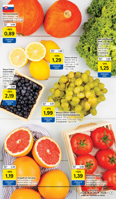 Tesco malé hypermarkety od 24.9. do 30.9.2025