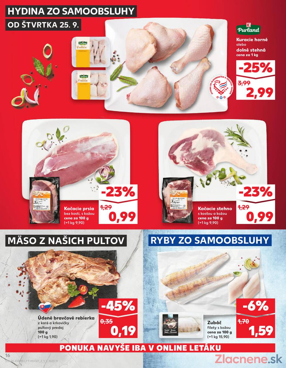Leták Kaufland - Kaufland 25.9. - 1.10. - Kaufland Michalovce - strana 16