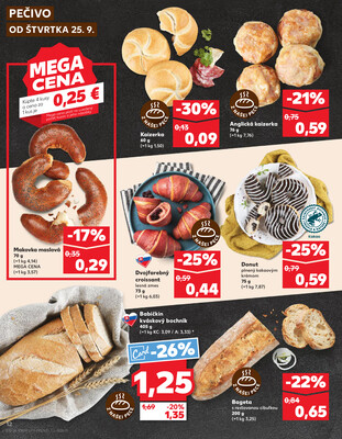 Kaufland 25.9. - 1.10. - Kaufland Michalovce