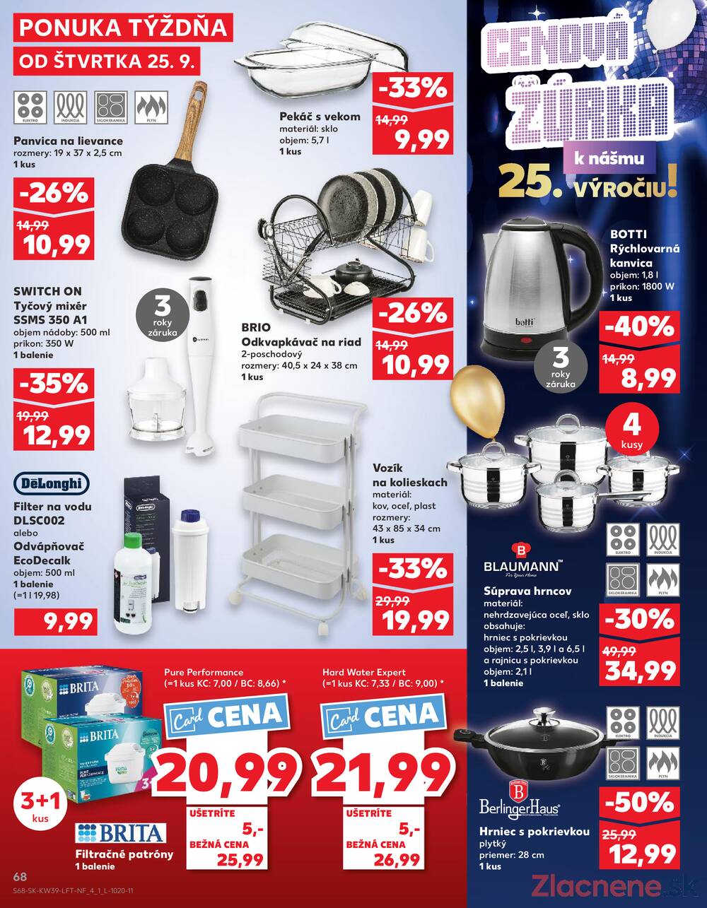 Leták Kaufland - Kaufland 25.9. - 1.10. - Kaufland Spišská Nová Ves - strana 68