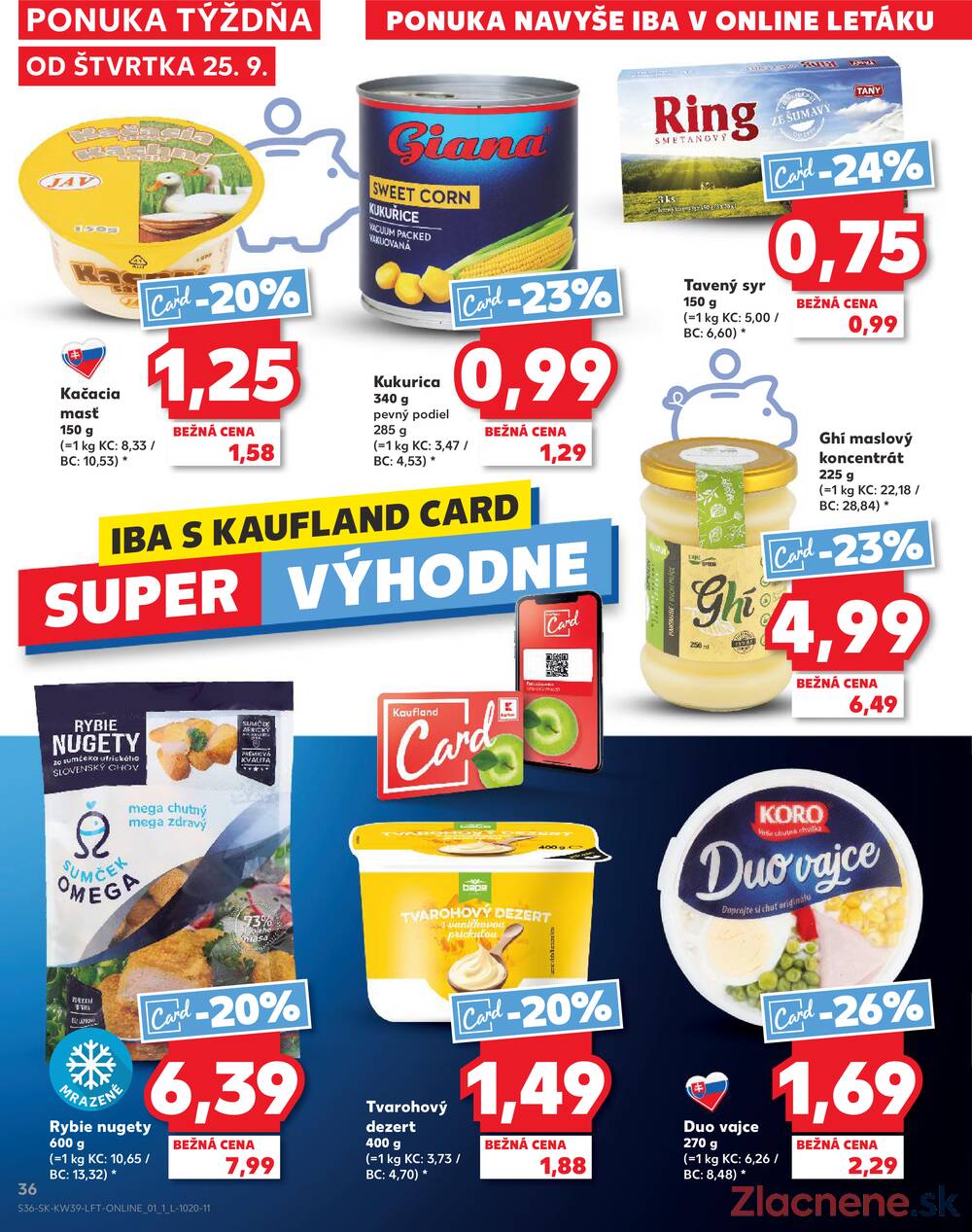 Leták Kaufland - Kaufland 25.9. - 1.10. - Kaufland Bardejov - strana 36