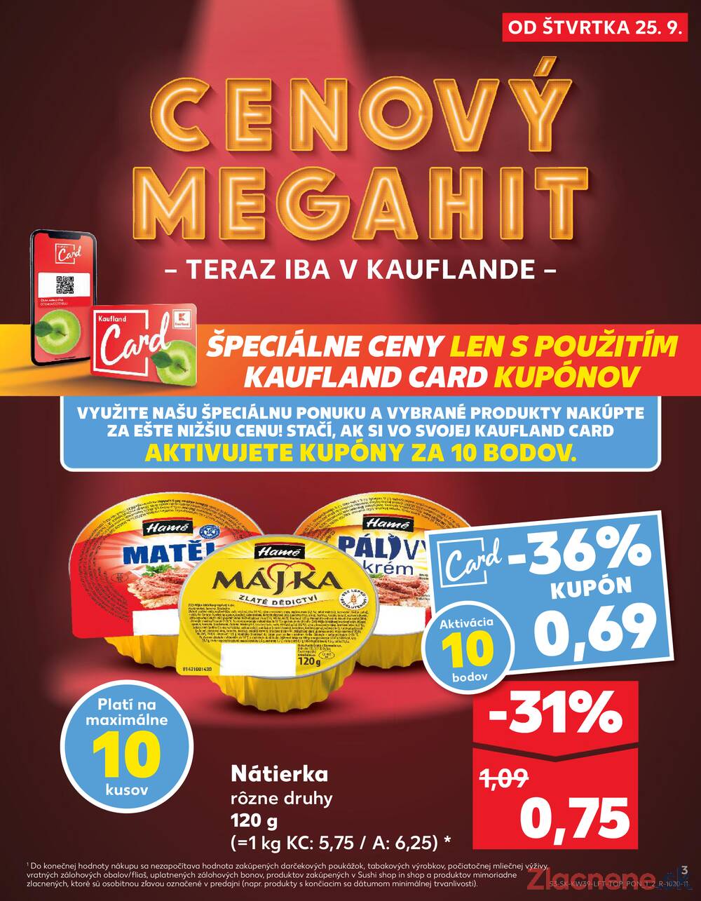Leták Kaufland - Kaufland 25.9. - 1.10. - Kaufland Stará Ľubovňa - strana 3