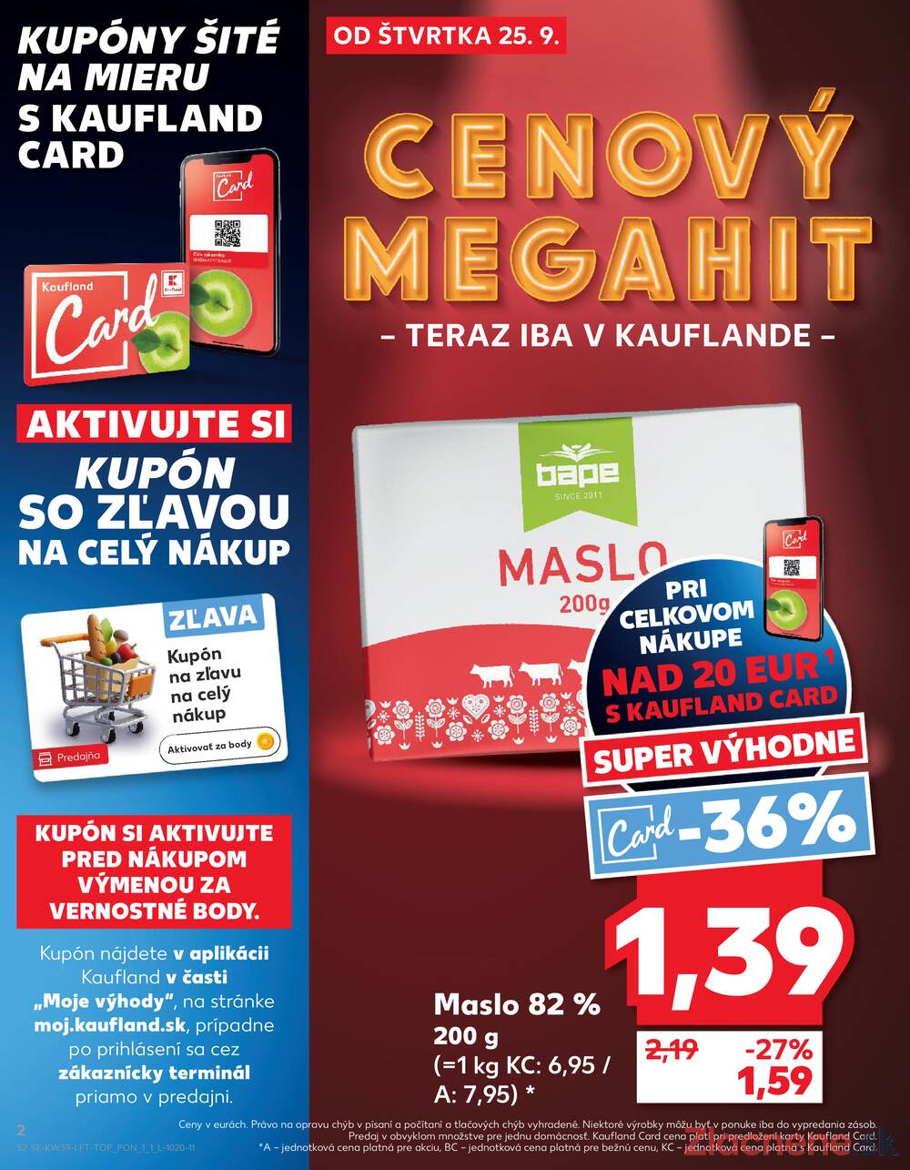 Leták Kaufland - Kaufland 25.9. - 1.10. - Kaufland Trebišov - strana 2