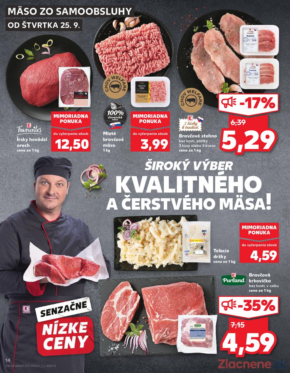 Leták Kaufland - Kaufland 25.9. - 1.10. - Kaufland Trebišov - strana 14