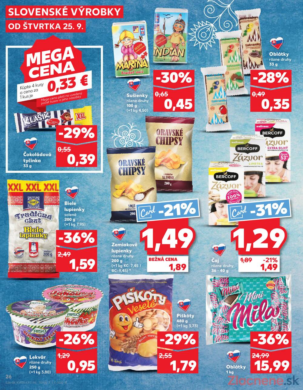 Leták Kaufland - Kaufland 25.9. - 1.10. - Kaufland Trebišov - strana 26