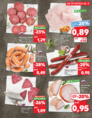 Kaufland 25.9. - 1.10. - Kaufland Trebišov