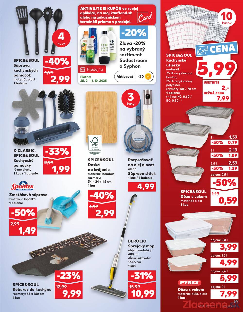 Leták Kaufland - Kaufland 25.9. - 1.10. - Kaufland Rožňava - strana 69