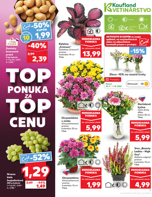 Kaufland 25.9. - 1.10. - Kaufland Rožňava
