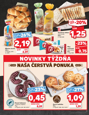 Kaufland 25.9. - 1.10. - Kaufland Rožňava