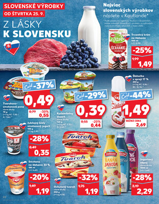 Kaufland 25.9. - 1.10. - Kaufland Rožňava