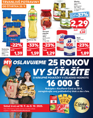 Kaufland 25.9. - 1.10. - Kaufland Rožňava